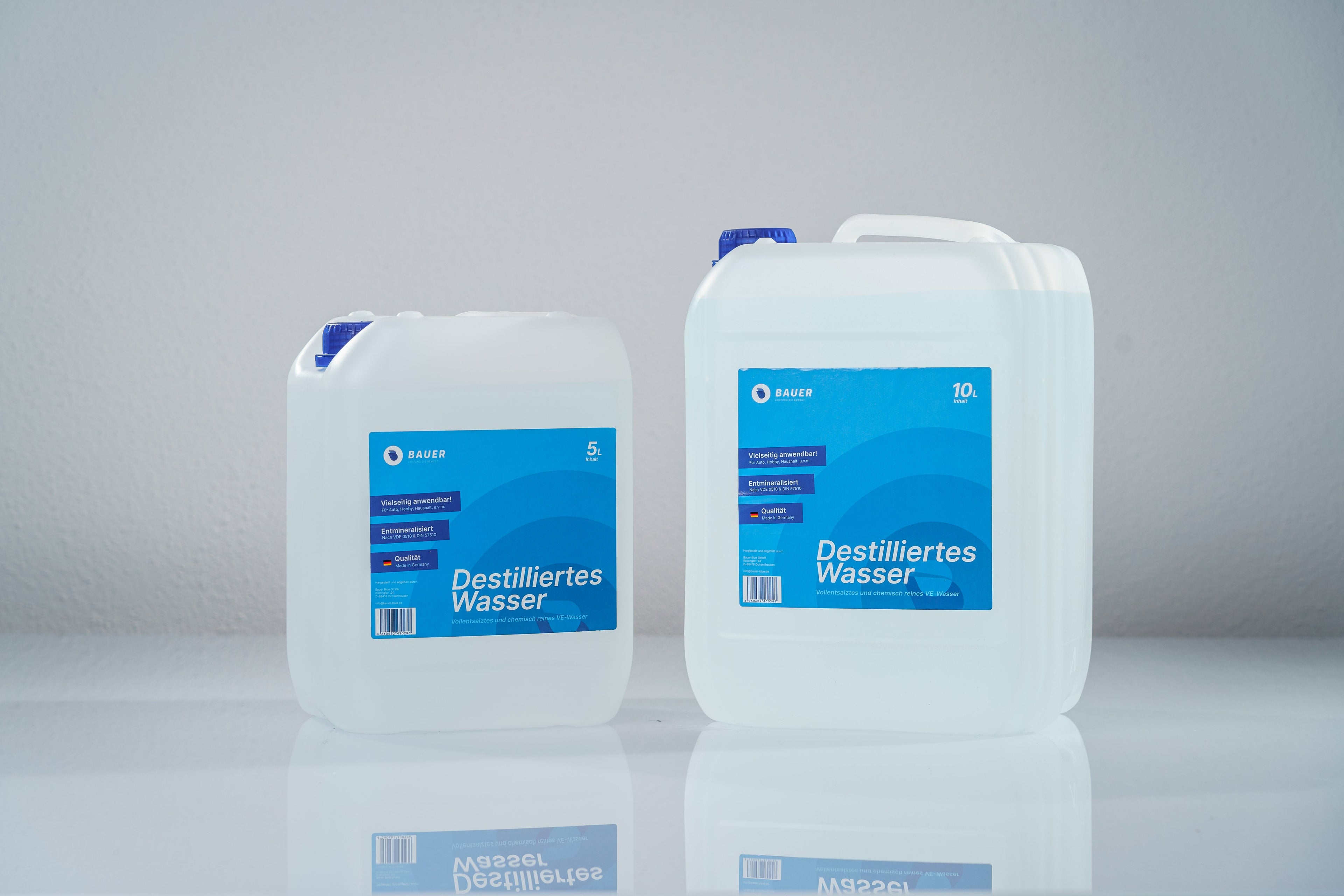 Destilliertes Wasser