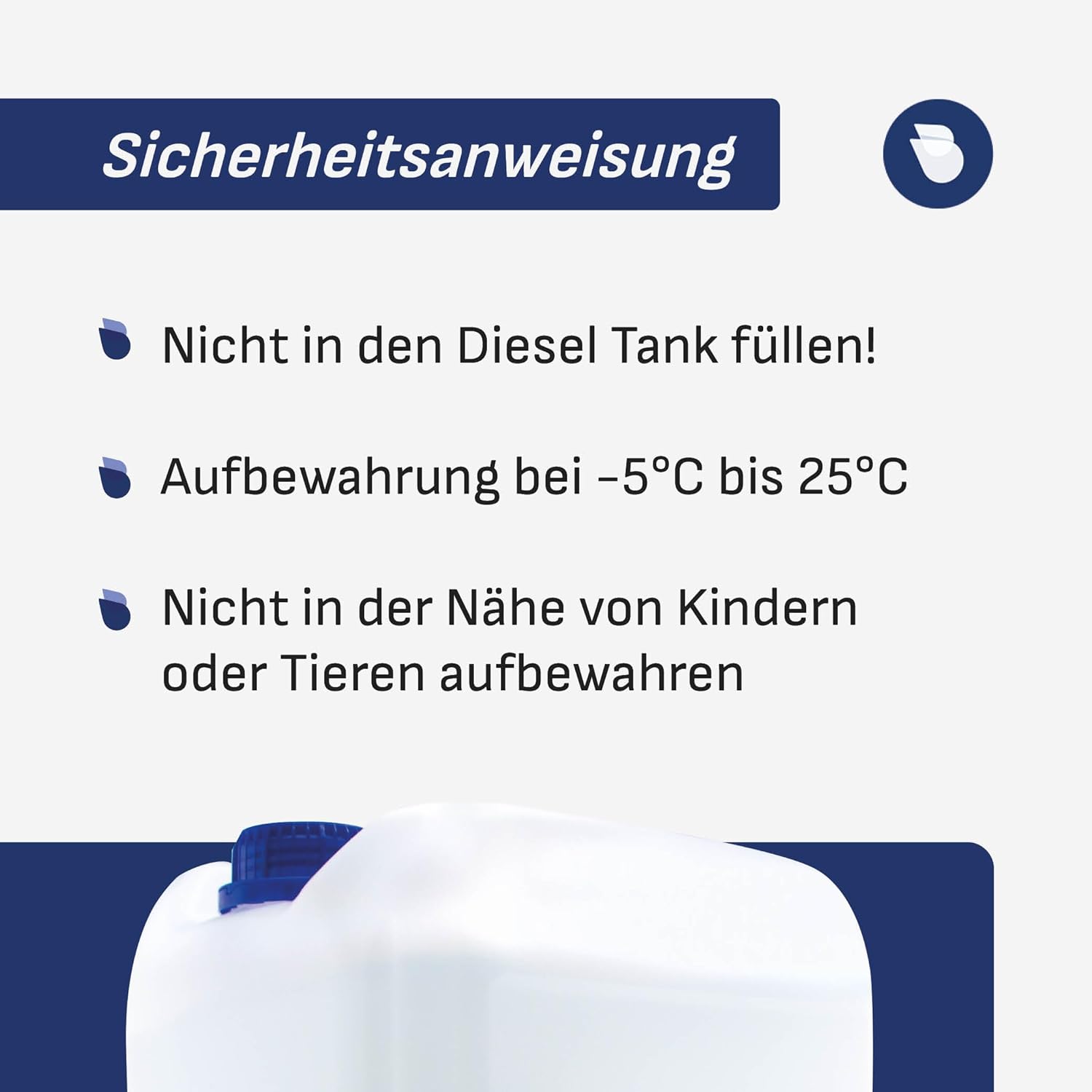 AdBlue® - Kanister mit Flex-Ausgießer - Premium Harnstofflösung gemäß ISO 22241