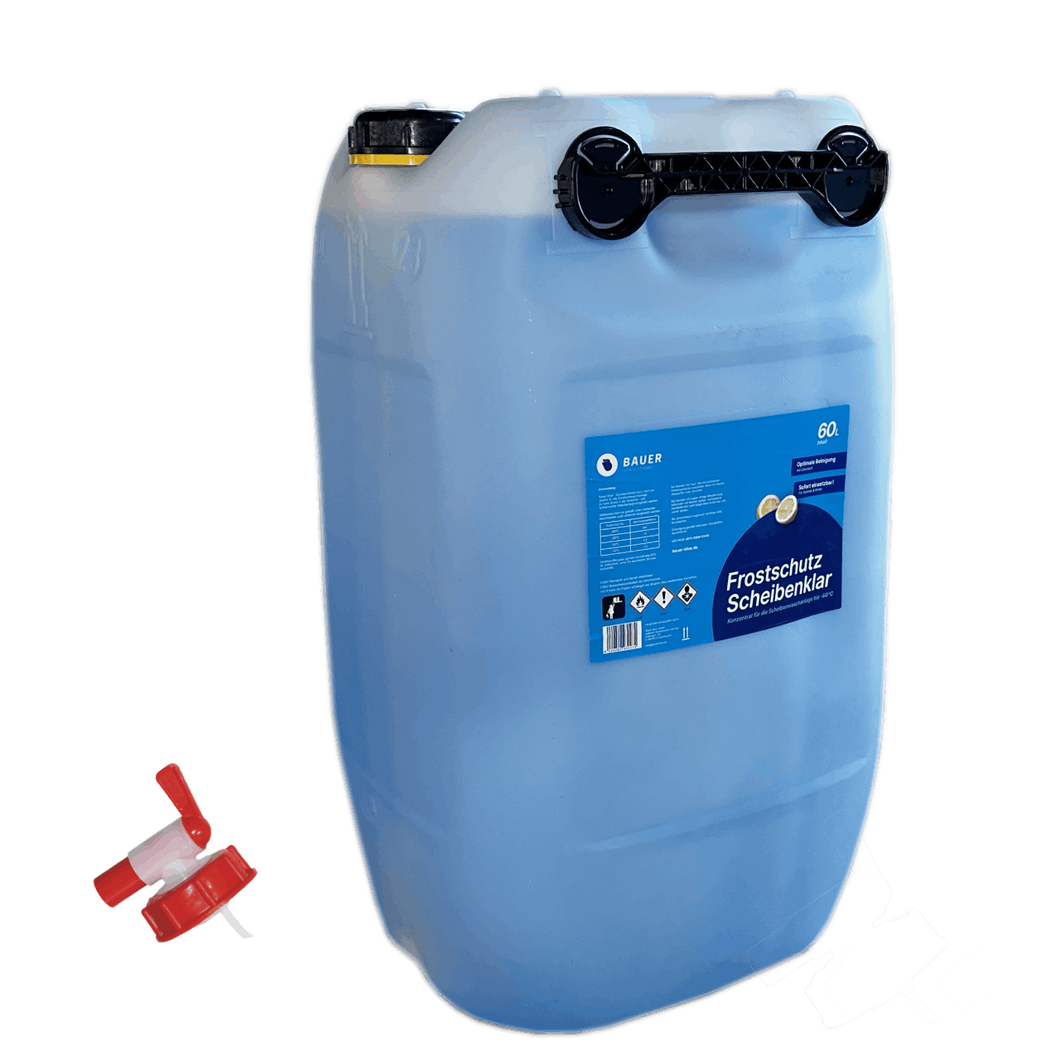 Bauer Blue Scheibenfrostschutz - 60L Kanister mit Auslaufhahn