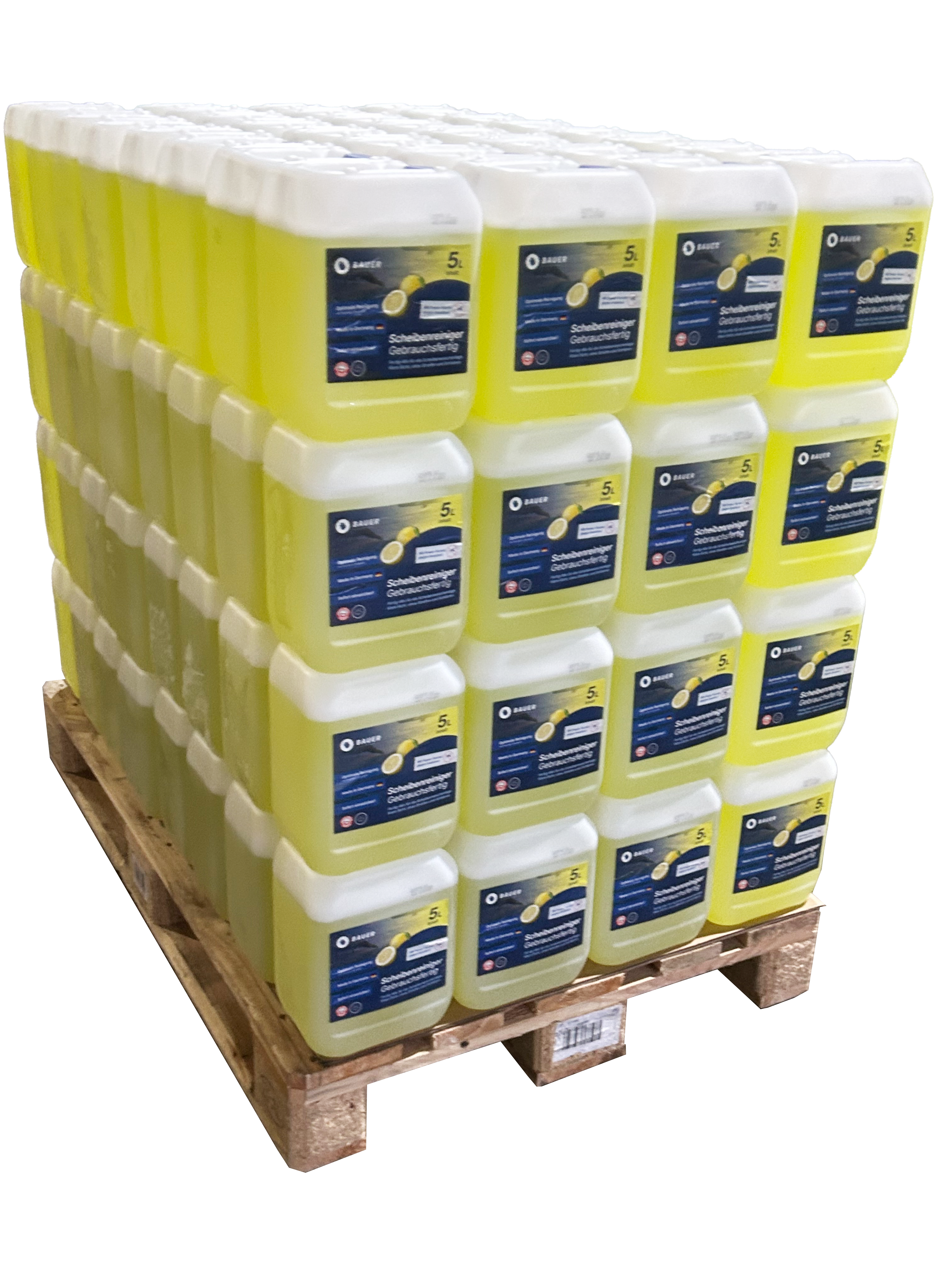 Scheibenreiniger Sommer Kanister Palettenware - Gebrauchsfertig mit frischem Citrusduft