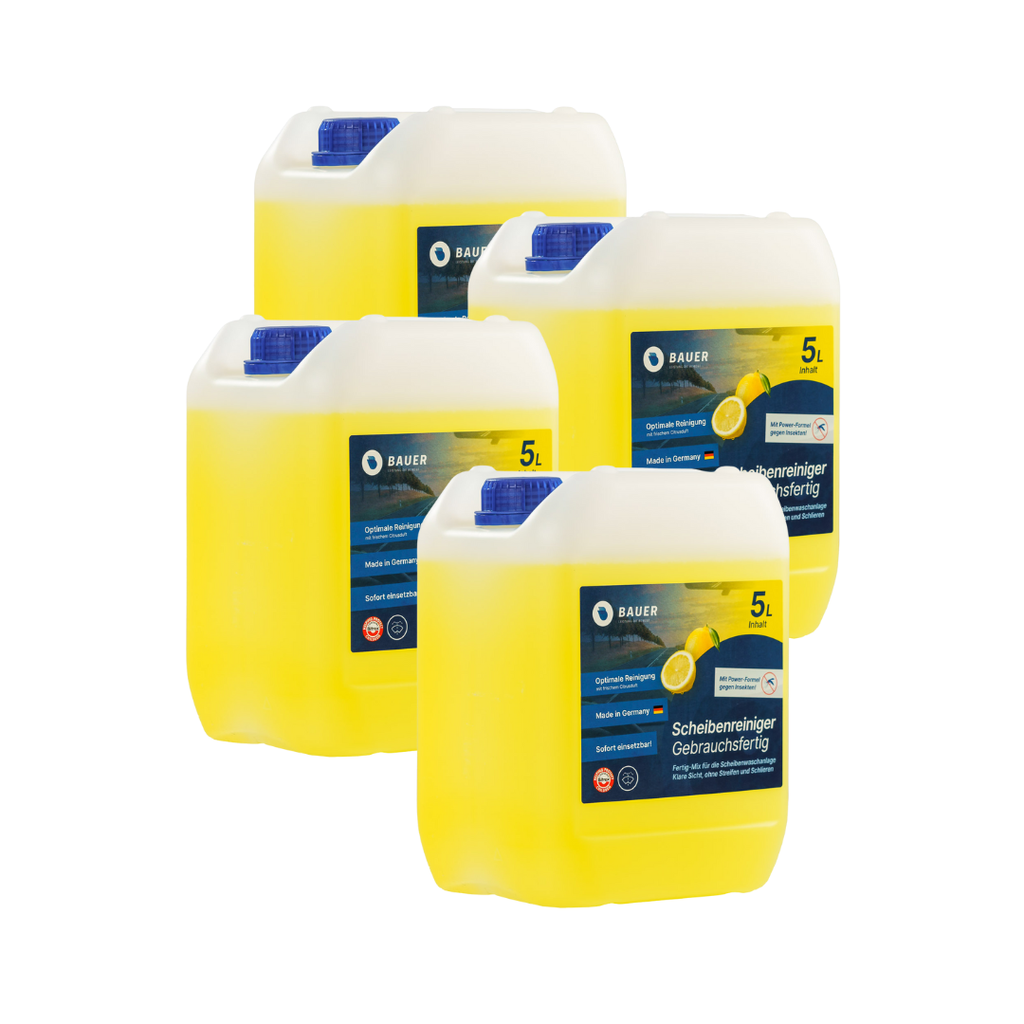 Scheibenreiniger Sommer - Gebrauchsfertig mit frischem Citrusdurf