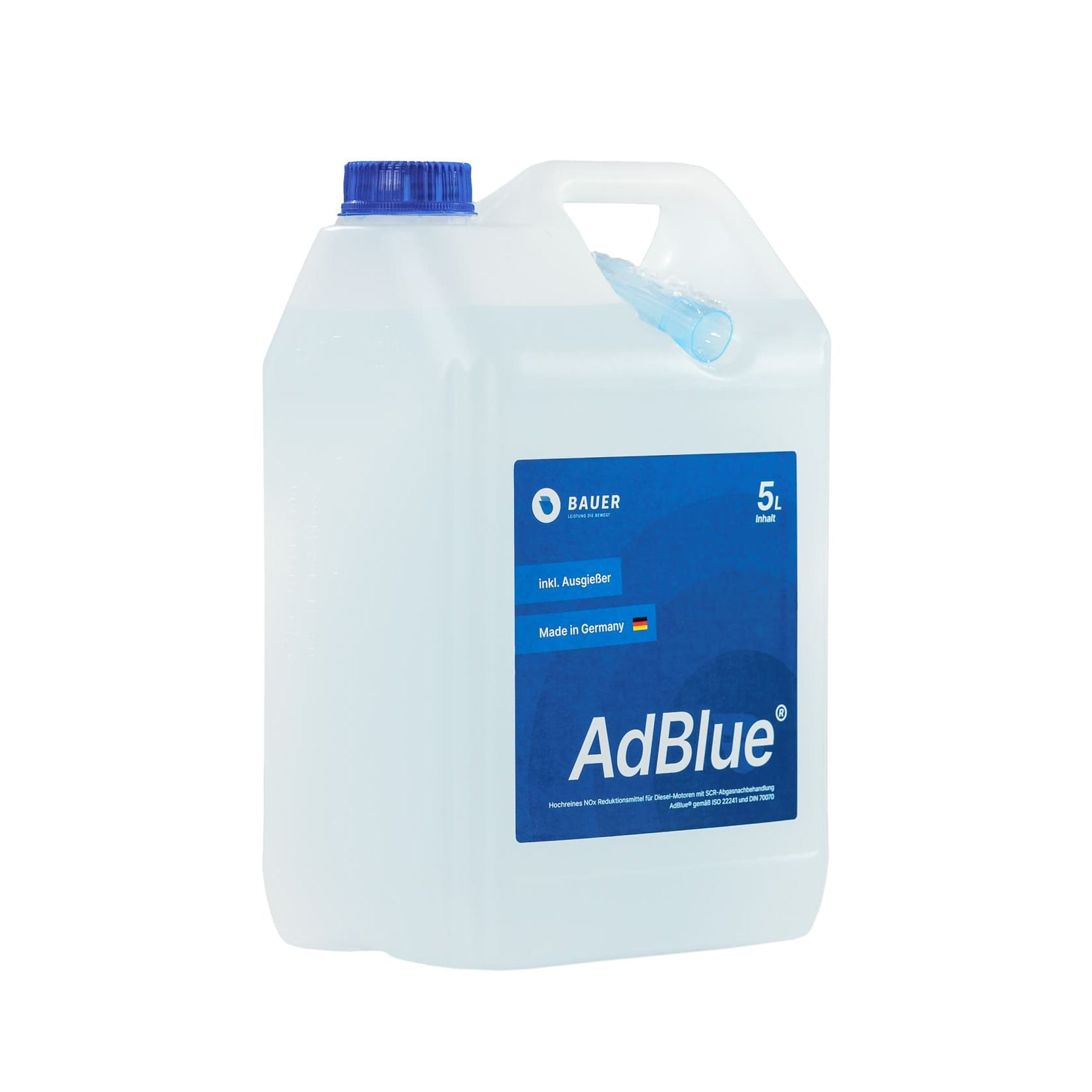 AdBlue® - Kanister mit Flex-Ausgießer - Premium Harnstofflösung gemäß ISO 22241