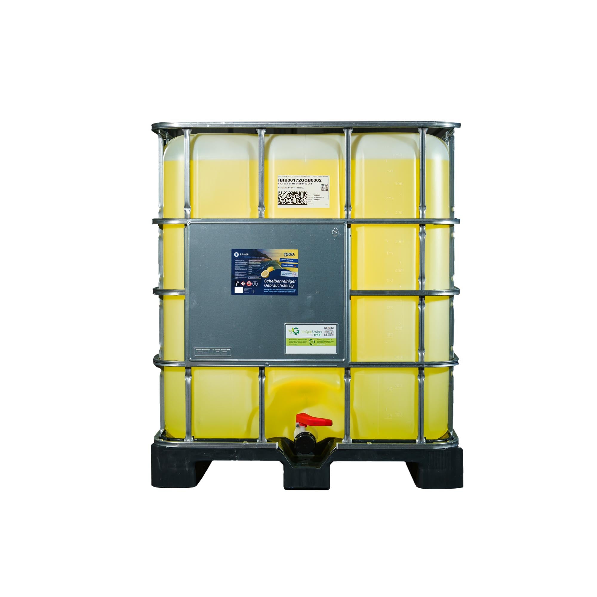 Scheibenreiniger Sommer IBC - Gebrauchsfertig mit frischem Citrusdurf