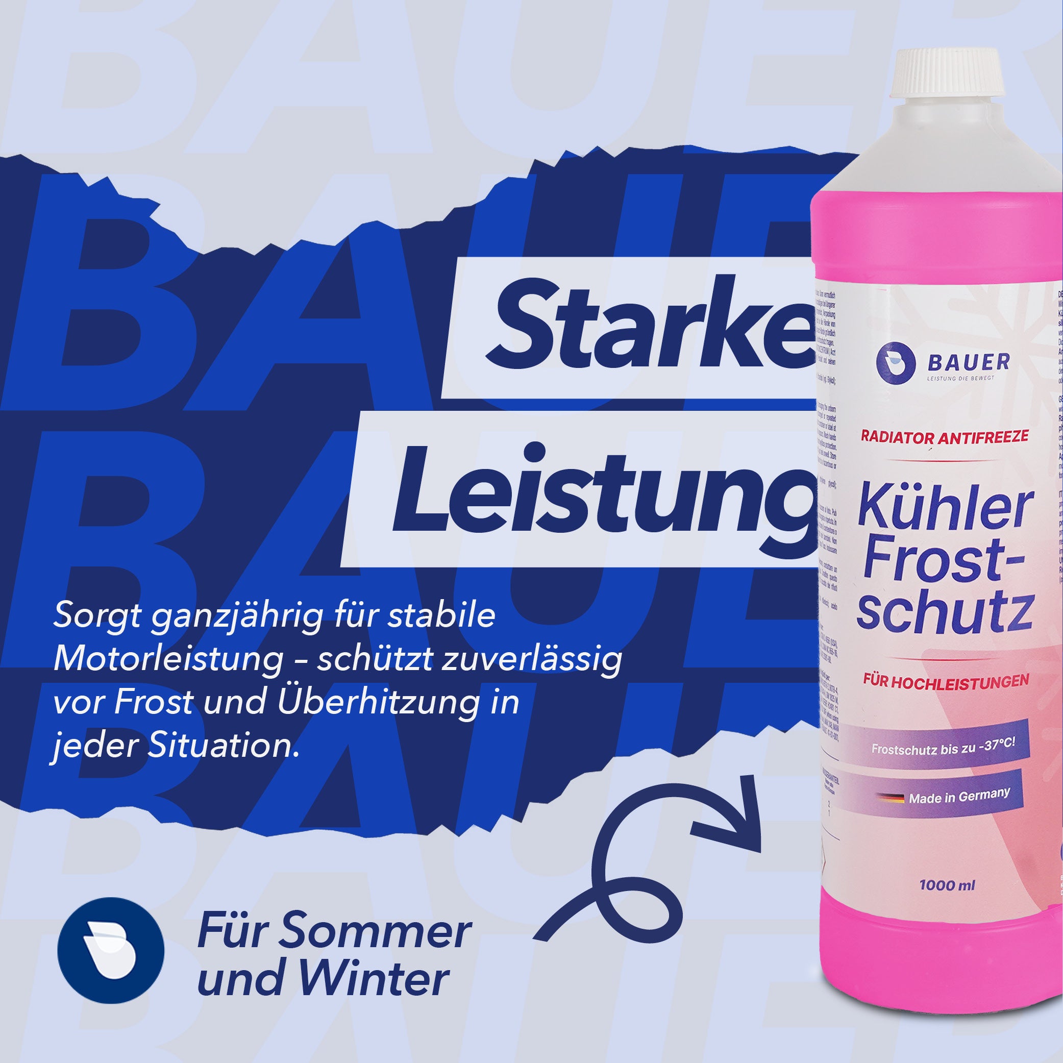 Kühlerfrostschutz bis -37° - Rot G12