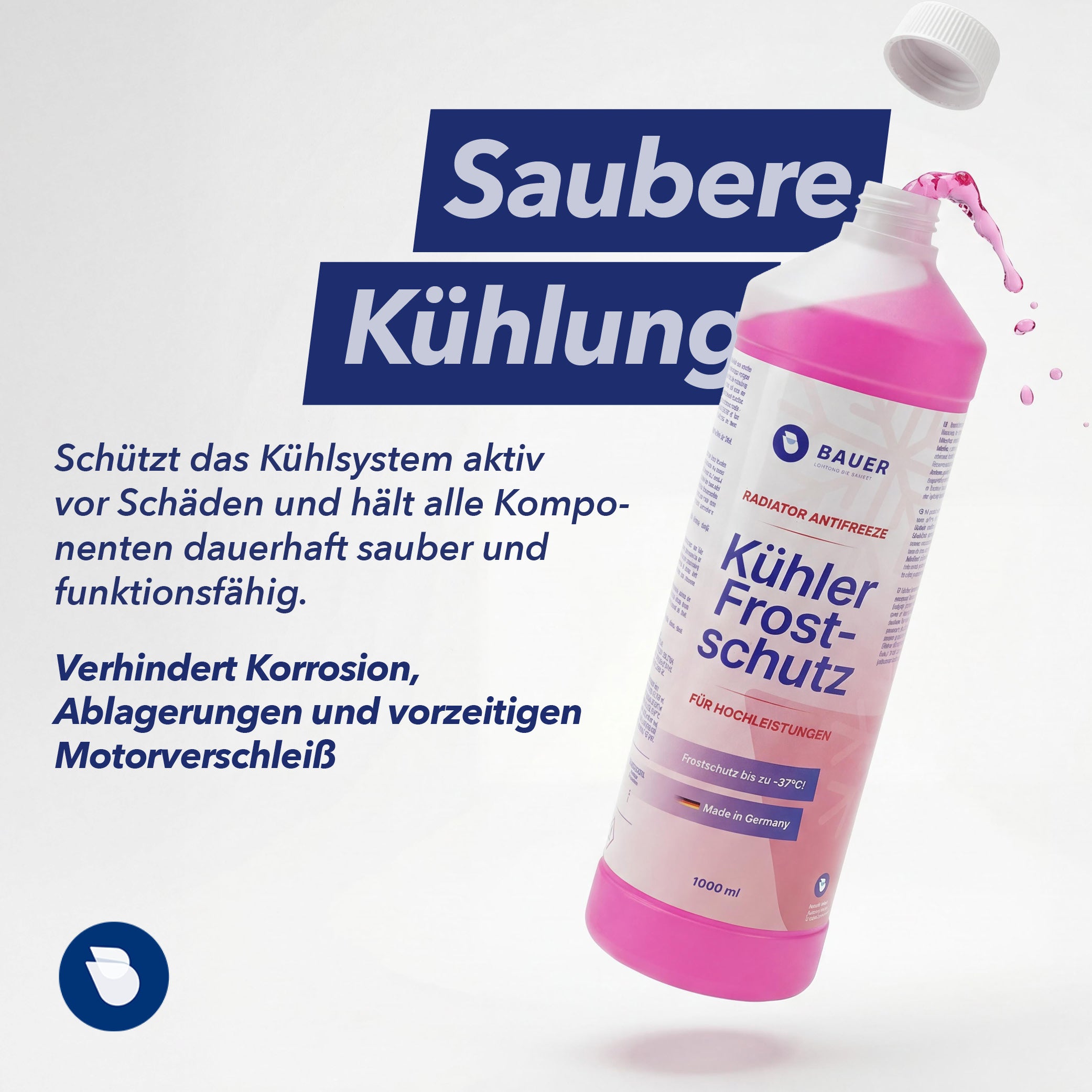 Kühlerfrostschutz bis -37° - Rot G12