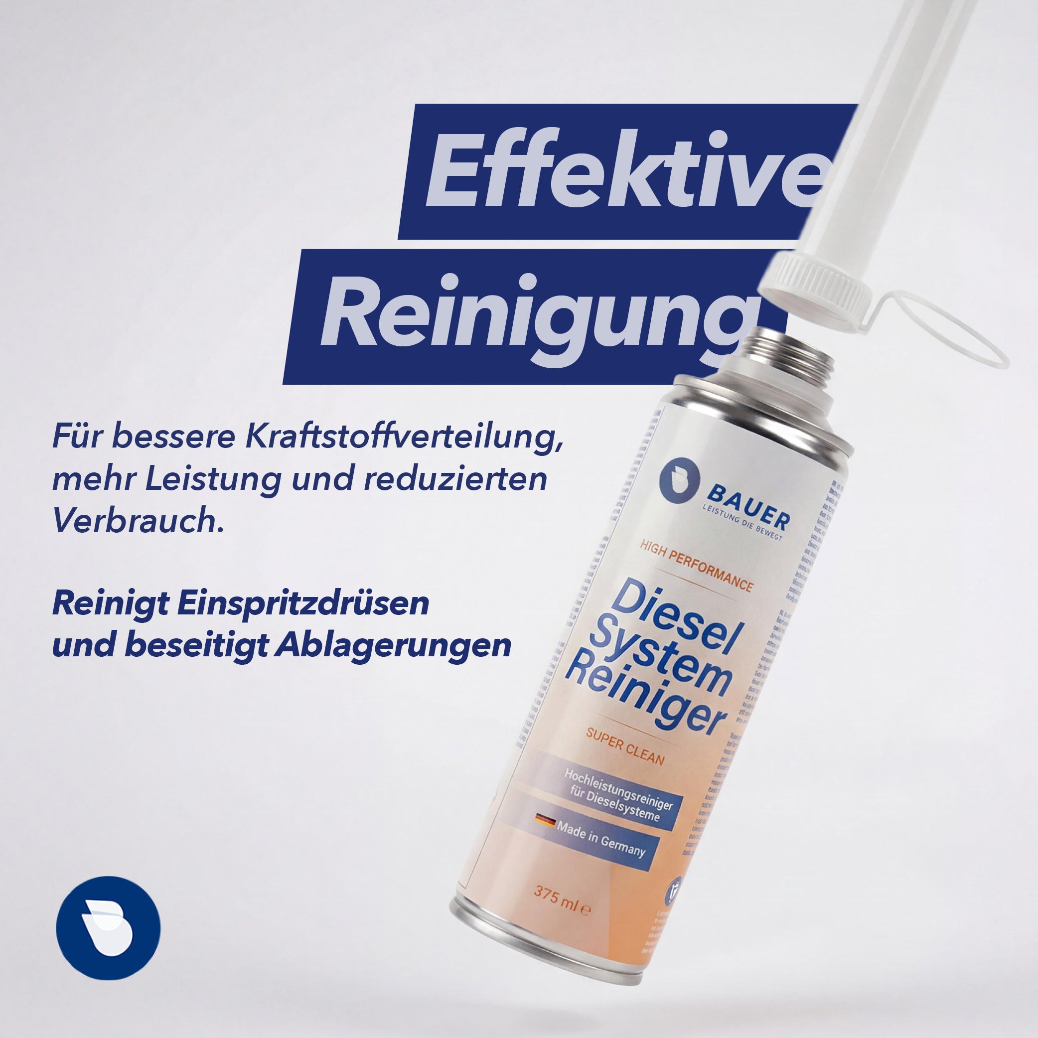 Diesel System Reiniger für Dieselmotoren - Reinigung Dieselpartikelfilter DPF Einspritzdüsen Injektoren